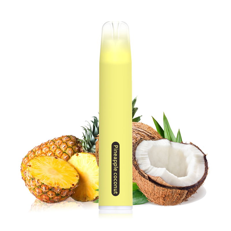 1500 Puff Plus Disposable Pod , Pineapple Coconut Flavor  5.0ml 1.8Ohm 900mAh