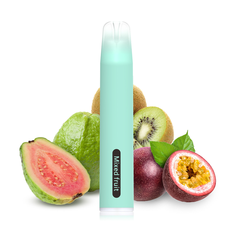 Flavored Vaporizer Pen , Mixed Fruit Flavor , 1500Puff Flat Mouth , 5.0 ML  50mg Nic Salt